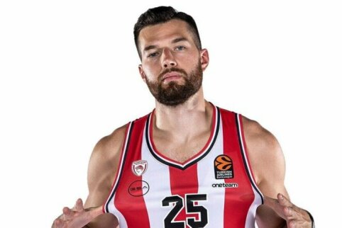 &bdquo;Olympiacos&ldquo; i&scaron;saugojo savo lyderį &ndash; su amerikiečiu sudaryta nauja sutartis 