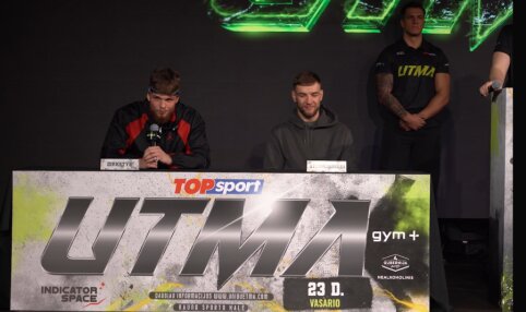 D. Dirkstys prie&scaron; dar vieną kovą UTMA: &bdquo;Esu pasiruo&scaron;ęs naikinti, žiūrovų palaikymas &ndash; nesvarbu&ldquo;