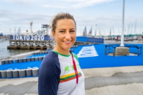 V. Andrulytės žygdarbis Vokietijoje: i&scaron;kovotas olimpinis kelialapis bei Europos vicečempionės titulas