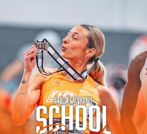 G. Galvydytė dar kartą pagerino Lietuvos rekordą