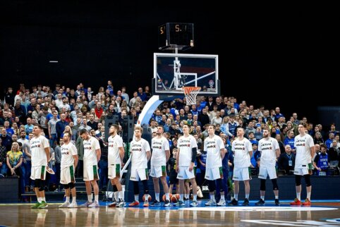 Estijoje &ndash; nukraujavusios Lietuvos rinktinės pralaimėjimas