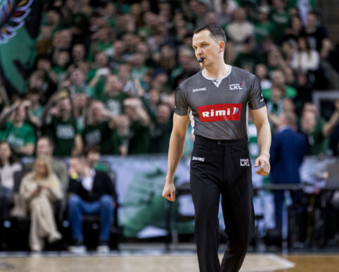 Eurolygos atkrintamosiose &ndash; trys teisėjai i&scaron; Lietuvos