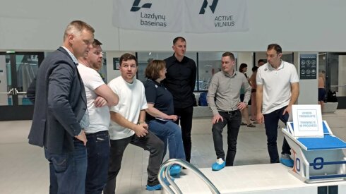 Vilniuje &ndash; pirmasis elitinis plaukimo renginys Baltijos &scaron;alyse