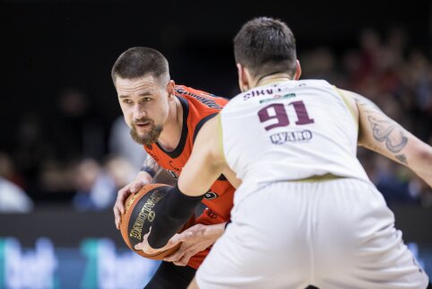 Beproti&scaron;ko rezultatyvumo rungtynėse &ndash; &bdquo;Ryto&ldquo; antausis &bdquo;Lietkabeliui&ldquo;