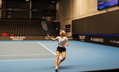 K. Bubelytė finale nusileido vietiniai žaidėjai