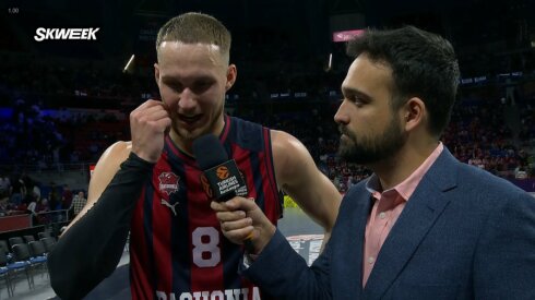Kapitono pasirodymas: T. Sedekerskis atvedė &bdquo;Baskonia&ldquo; į Eurolygos atkrintamąsias