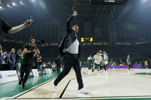 &bdquo;Panathinaikos&ldquo; prie&scaron; &bdquo;Žalgirį&ldquo; versis be E. Atamano