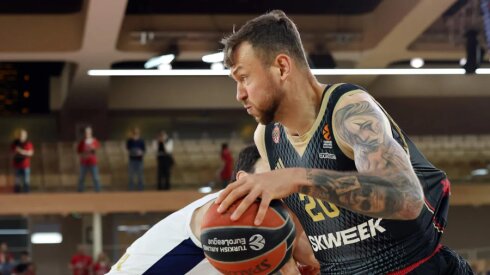 D. Motiejūno atstovaujama &bdquo;AS Monaco&ldquo; komanda nusileido &bdquo;Barcelona&ldquo; ekipai