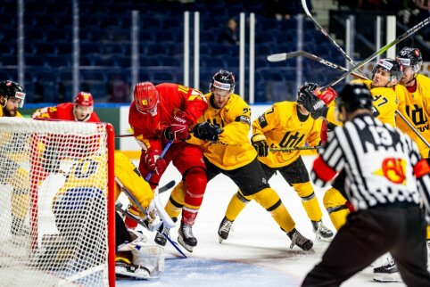 4 i&scaron; 4: Lietuviai patiesė Kinijos ledo ritulininkus ir kovos dėl aukso medalių bei pakilimo divizionu