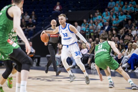 Triu&scaron;kinamą spurtą be atsako surengę &bdquo;Wolves&ldquo; parblo&scaron;kė &bdquo;Žalgirį&ldquo;