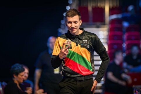 Didžiojoje Britanijoje pulo turnyre &ndash; fantasti&scaron;kas lietuvio P. Labučio pasirodymas