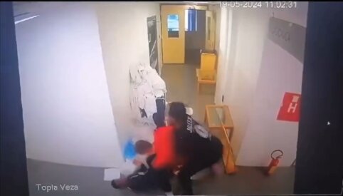 Adrijos lygos finalo įkar&scaron;tyje &ndash; mu&scaron;tynės tarp &bdquo;Crvena Zvezda&ldquo; ir &bdquo;Partizan&ldquo; žaidėjų