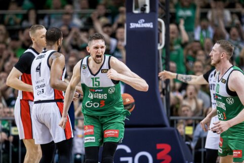 Kauniečių viltys gyvos: &bdquo;Žalgiris&ldquo; namuose su&scaron;velnino finalo serijos rezultatą