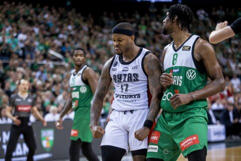 Pastabų Trinchieri ir &bdquo;Žalgirio&ldquo; žaidėjams turėjęs Fosteris: &bdquo;Uždarysime seriją Vilniuje&ldquo;