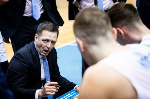 Slovėnijos rinktinės vyr. treneris: &bdquo;Kai žaidi pilnoje arenoje, visada sieki laimėti&ldquo;