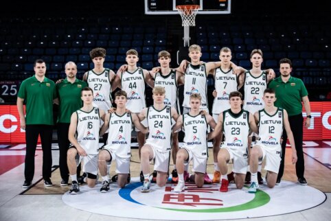 FIBA U17 pasaulio čempionato starte &ndash; triu&scaron;kinama Lietuvos pergalė prie&scaron; Filipinus