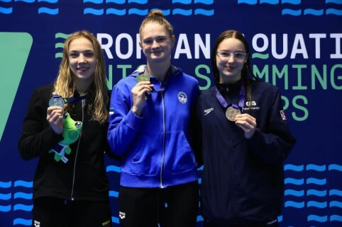 Pilnas medalių komplektas: S. Plytnykaitė Europos jaunimo čempionate i&scaron;kovojo ir sidabrą