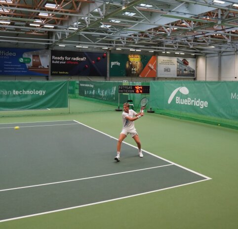 E. Butvilas lengvai pateko į ATP &bdquo;Challenger&ldquo; pusfinalį Indijoje