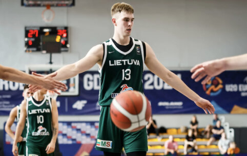 Antrojoje pusėje rungtynes persvėrusi Lietuvos U20 rinktinė &ndash; penkta Europoje