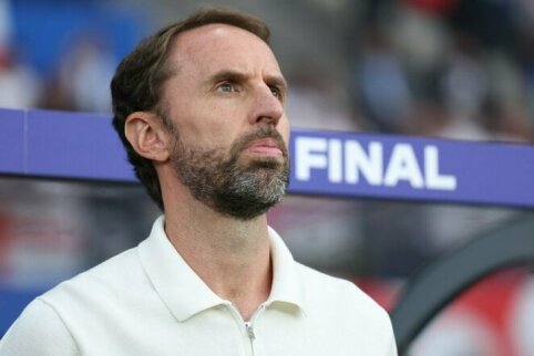 G. Southgate'as po pralaimėto EURO 2024 finalo traukiasi i&scaron; Anglijos rinktinės trenerio pareigų