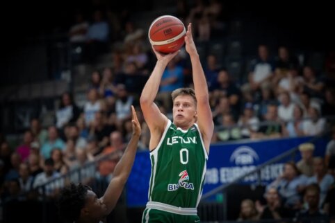 A&scaron;tuoniolikmečiai pralaimėjo vokiečiams, bet tęs kovą dėl bilieto į pasaulio čempionatą