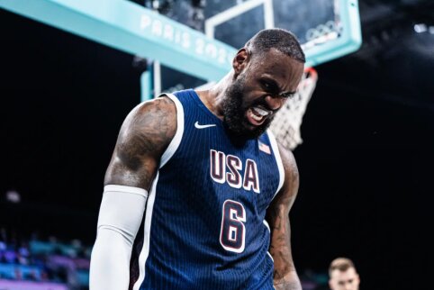 Paryžiaus olimpiadoje &ndash; rekordinis bendras žiūrovų skaičius krep&scaron;inio turnyruose