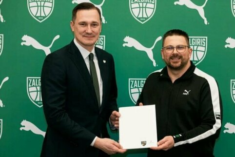 &bdquo;Žalgiris&ldquo; pasira&scaron;ė bendradarbiavimo sutartį su PUMA