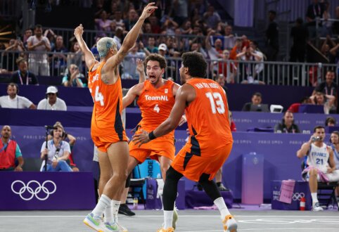 W. de Jongo metimas i&scaron;plė&scaron;ė Nyderlandams 3x3 auksą