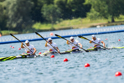 Lietuvos keturvietė baidarė olimpiniame finale fini&scaron;avo penkta