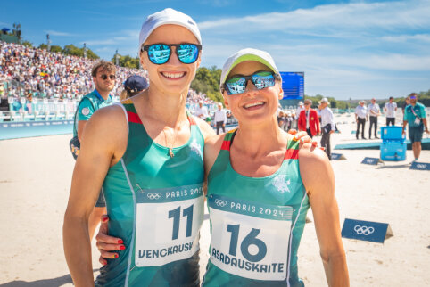 G. Venčkauskaitė ir L. Asadauskaitė pasidalino savo įspūdžiais po penkiakovės fini&scaron;o