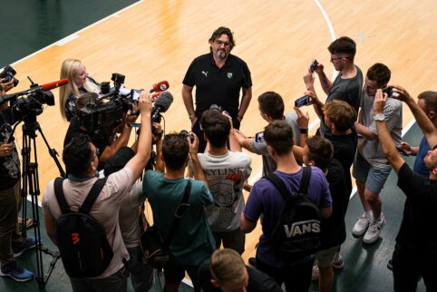 A. Trinchieri: &bdquo;Visi treneriai būna laimingi rugpjūtį ar rugsėjį&ldquo;