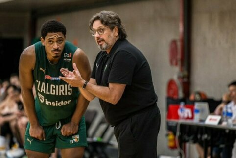 A. Trinchieri: &bdquo;Atidarymo mače mūsų naujajai komandai buvo saldi naktis&ldquo;