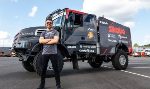 2025 metų Dakare &ndash; V. Žalos startas sunkvežimių klasėje