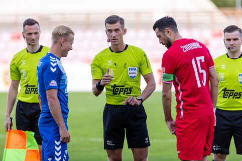 Įvertinimas: lietuvis teisėjaus vadovaus Čempionų lygos rungtynėms