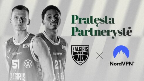 &bdquo;Žalgiris&ldquo; pratęsė partnerystę su &bdquo;NordVPN&ldquo;