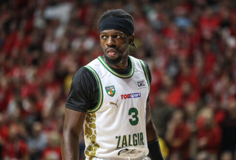 Kosmosas: i&scaron; triu&scaron;kinamo deficito i&scaron;lipęs &bdquo;Žalgiris&ldquo; triumfavo po S. Francisco trita&scaron;kio