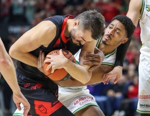 Dramati&scaron;kame dviejų pratęsimų finalo starte &ndash; &bdquo;Ryto&ldquo; triumfas Kaune