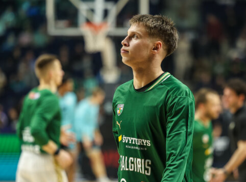 Jaunuolių pagalbą i&scaron;naudojęs &bdquo;Žalgiris&ldquo; patiesė &bdquo;Wolves&ldquo;