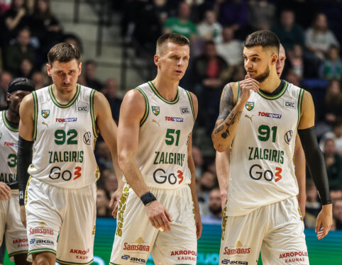 &bdquo;Žalgiris&ldquo; KMT ketvirtfinalio pirmajame mū&scaron;yje įgijo svarų prana&scaron;umą