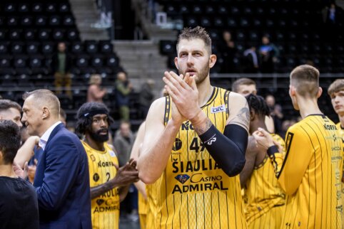 Puiki &bdquo;&Scaron;iaulių&ldquo; atkarpa &ndash; namuose nugalėta ir &bdquo;Juventus&ldquo; ekipa