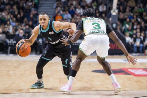 T. Sabonio vadovaujamas &bdquo;Žalgiris&ldquo; krito prie&scaron; &bdquo;Wolves&ldquo;