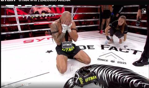 Paskutinėje karjeros kovoje S. Gaižauskas įveikė P. Leontjevą &bdquo;Padcha&ldquo;