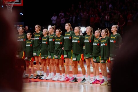 Kontrolinėse rungtynėse Trakuose moterų rinktinė dramati&scaron;kai palaužė &Scaron;vediją