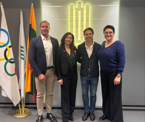 LTOK prezidentė D. Gudzinevičiūtė: &bdquo;Neabejoju, kad Allison kartu su Sauliumi čiuo&scaron; ant olimpinio ledo&ldquo;