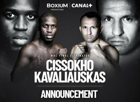 Nauja data: E. Kavaliauskas vis tik stos į kovą su S. Cissokho