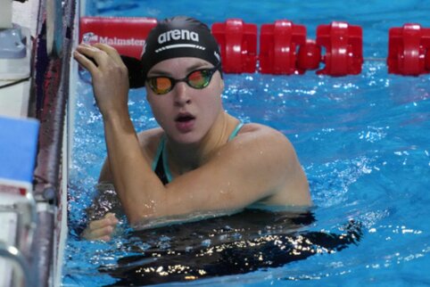R. Meilutytė 50 m krūtine plaukimo atrankoje buvo greičiausia