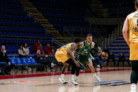 &bdquo;Žalgiris&ldquo; Belgrade nepasiprie&scaron;ino &bdquo;Maccabi&ldquo; ekipai