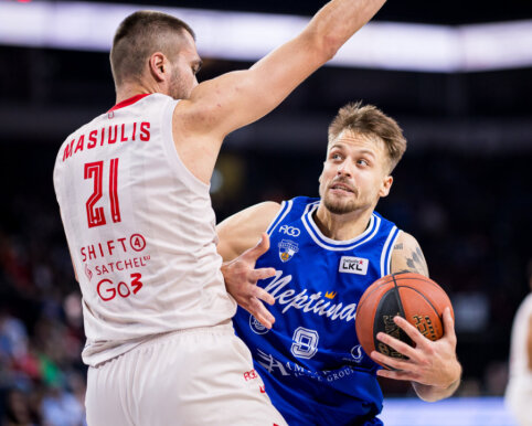 Apie &bdquo;Neptūno&ldquo; duobelę kalbėjęs M. Pacevičius: &bdquo;Visai pavyksta i&scaron;laikyti optimizmą&ldquo;