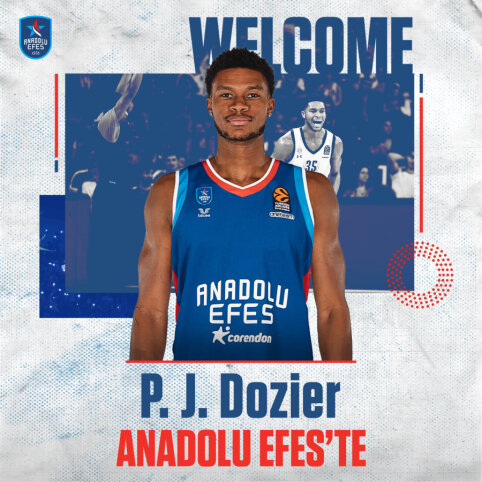 Sugrįžimas į Eurolygą: P. J. Dozieris prisijungė prie &bdquo;Anadolu Efes&ldquo;