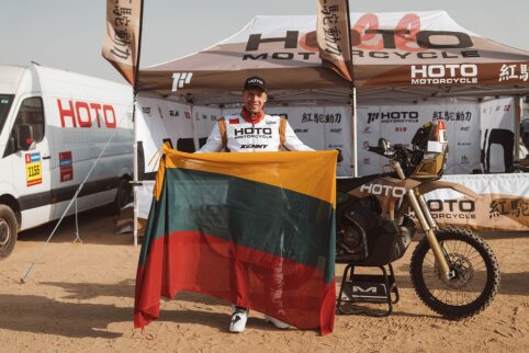 Beproti&scaron;ką greičio ruožą baigęs A. Gelažninkas: &bdquo;Rezultatą jie i&scaron; manęs gali atimti, bet medalio neatims&ldquo;